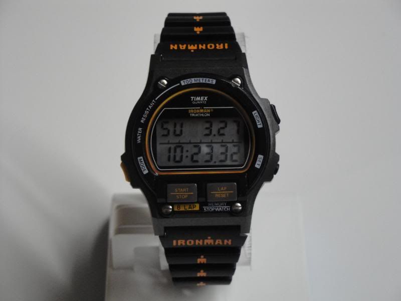 timex ironman 100 lap memory